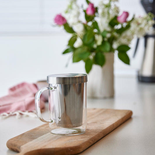 Glass Tea Cup + Infuser