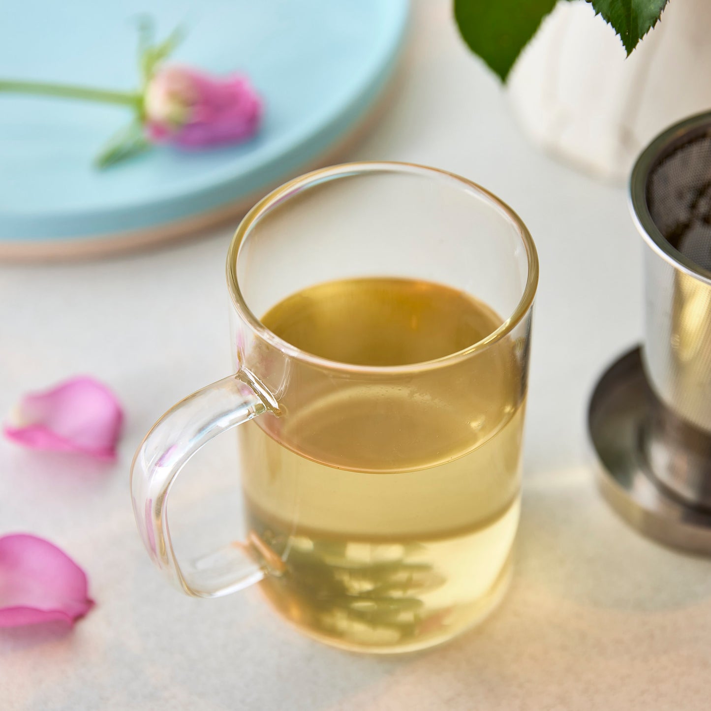 Glass Tea Cup + Infuser