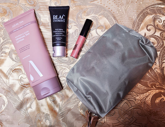 Essential Glow Set with Free Cosmetic Bag