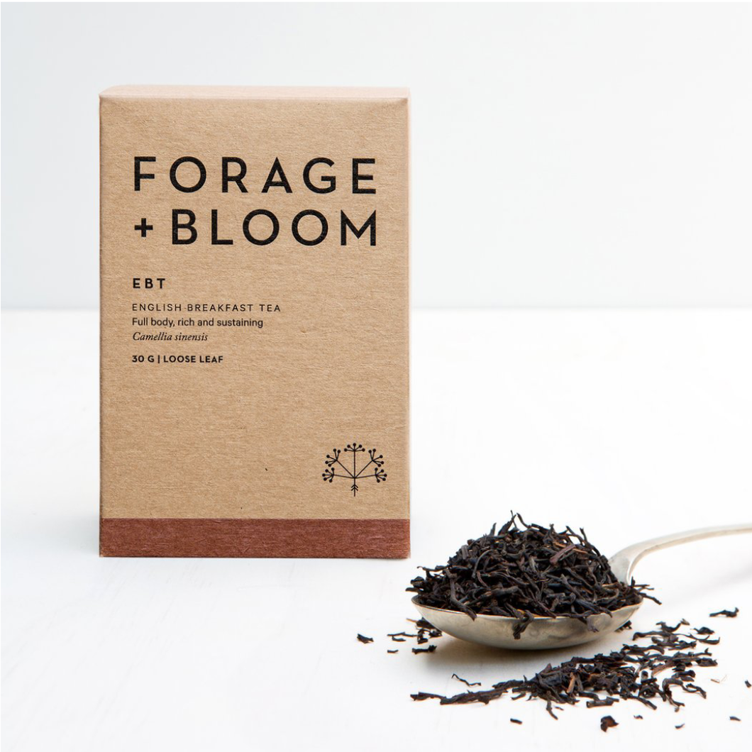 English Breakfast Tea : strong + satisfying - black tea