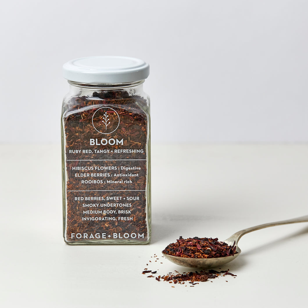 BLOOM : ruby red, tangy + refreshing