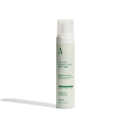 Self Tan Mousse Green Base Medium to Ultra Dark