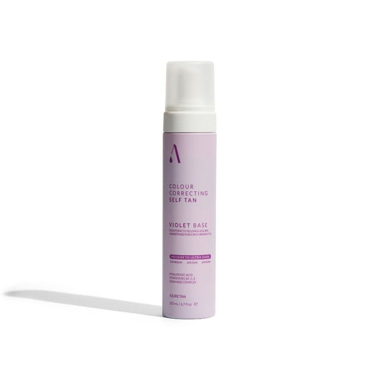 Self Tan Mousse Violet Base Medium to Ultra Dark