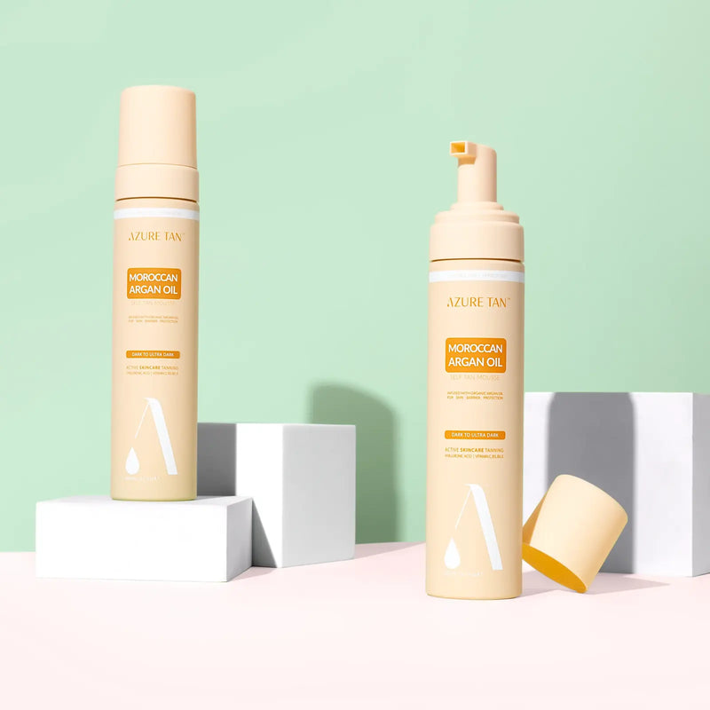 Self Tan Mousse - Moroccan Argan Oil - Dark To Ultra Dark
