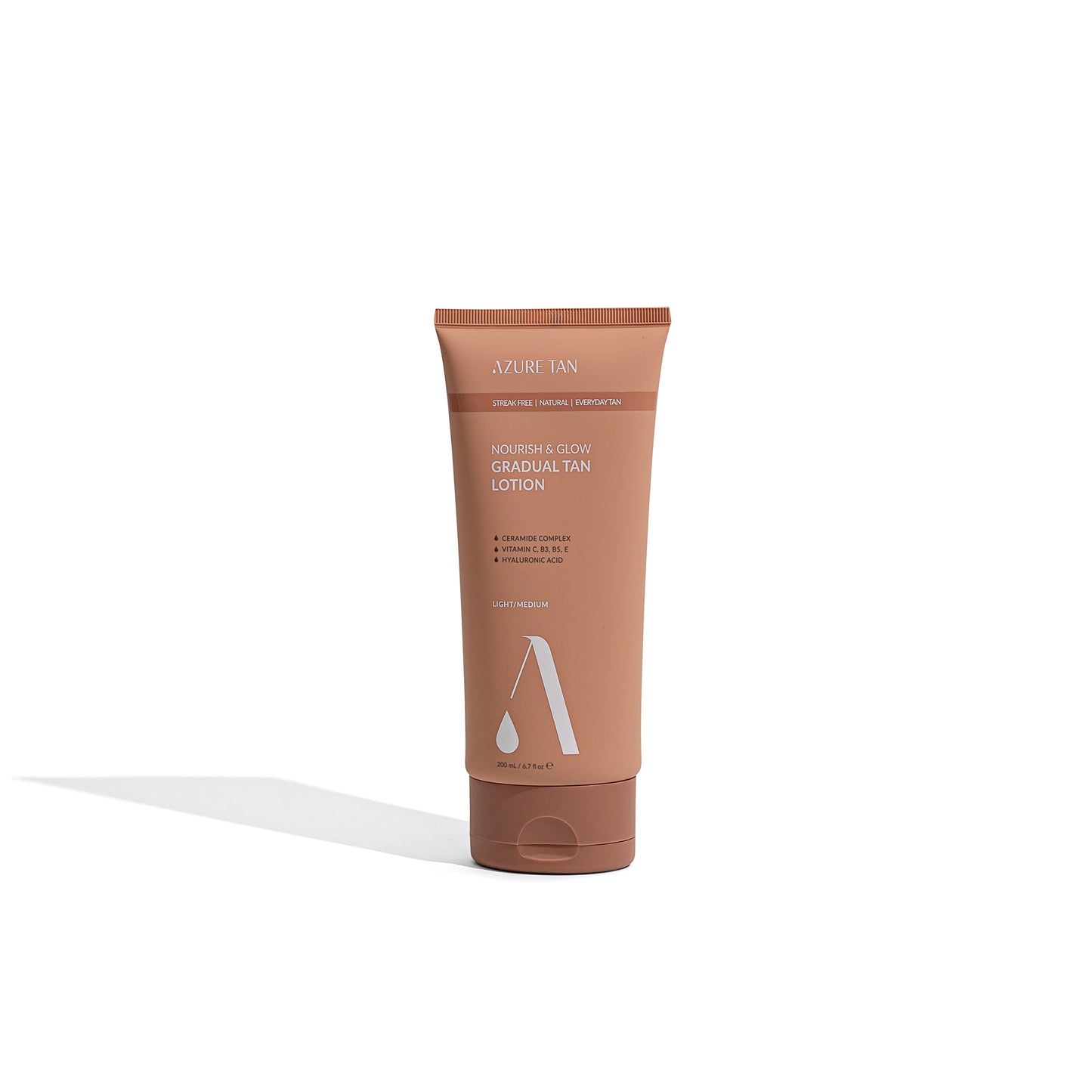 Azure Tan Nourish & Glow Gradual Tan Medium Dark